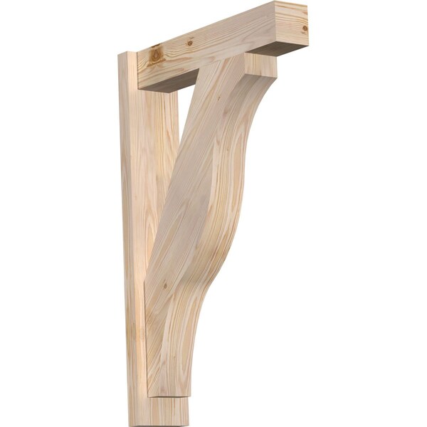 Ekena Millwork Funston Block Smooth Outlooker, Douglas Fir, 5 1/2"W x 22"D x 34"H OUT06X22X34FST05SDF - main